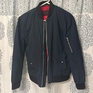 Zara Mens medium bomber coat